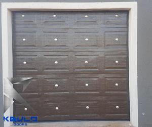 <span class=keywords><strong>Puerta</strong></span> Industrial para habitación, espacio de almacenamiento de tamaño personalizado con ventanas - Product Image 2