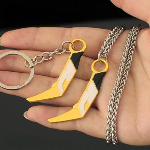 Collar con Colgante de Aleación Miniatura de 5cm del Arma del Contrato Fearless de Valorant - Product Image 6
