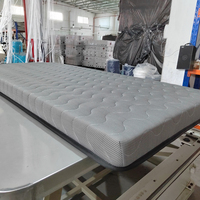 Ensemble de matelas populaires et abordables pour chambre à coucher moderne, tailles King et Queen, en tissu tricoté de coton et mousse à mémoire de forme, pour usage hospitalier et en villa, disponible en magasin.