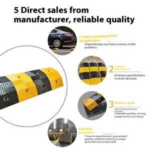सड़कों और राजमार्गों के लिए आवासीय प्रवेश द्वार के लिए उच्च गुणवत्ता की गति की बाधा - Product Image 2