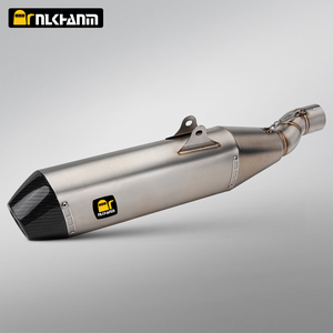 Tubo de Escape para Motocicleta NlkHanm, Silenciador de Fibra de Carbono con DB Killer para <span class=keywords><strong>690</strong></span> Enduro R/ KTM690 <span class=keywords><strong>SMC</strong></span> R/ <span class=keywords><strong>Duke</strong></span> 2008-18 - Product Image 1