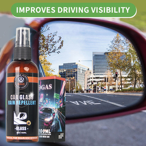 กระจกมองหลังกันฝน100มล. เคลือบกันฝ้ากันน้ำได้ทนน้ำสำหรับกระจกรถยนต์สเปรย์กันน้ำติดทนนาน - Product Image 2