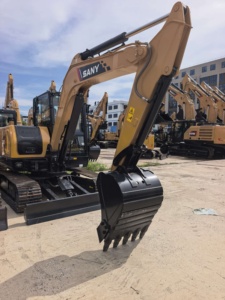 Excavadora Mini Hidráulica Diésel SANY SY60C Usada 2023, 7 Toneladas de Peso Operativo, en Buen Estado, Precio Competitivo, en Venta - Product Image 6