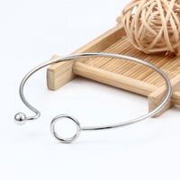 Cierre de Acero Inoxidable de Alta Calidad en Forma de Corazón para Pulsera, Brazalete, Accesorios de Joyería Impermeables para la Creación de Joyas