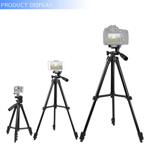 Trípode Portátil Ligero de Aluminio con Adaptador de Clip <span class=keywords><strong>para</strong></span> Teléfono <span class=keywords><strong>para</strong></span> Cámaras DSLR, GoPro, Insta360, <span class=keywords><strong>DJI</strong></span> <span class=keywords><strong>Osmo</strong></span> Action y Smartphones - Product Image 3