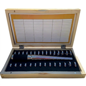 Jauge de taille de doigt en plastique de haute qualité pour soudure de bagues, tailles 26-29, 36, outil de fabrication de bijoux SUNTOOLS/STIPL Modèle 388C/S, vente en gros à bas prix - Product Image 1