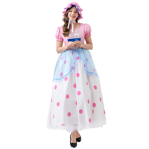 Disfraz de Princesa Rosa Secreta de Toy Story de Beautyloves para Halloween, Disfraz de Cosplay para Adultos, Poliéster - Product Image 1