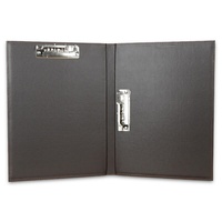 Cuero A4 palanca arco archivo cubierta papel documentos almacenamiento carpetas carpeta Clip cartera tablero de escritura Pad para regalos de negocios