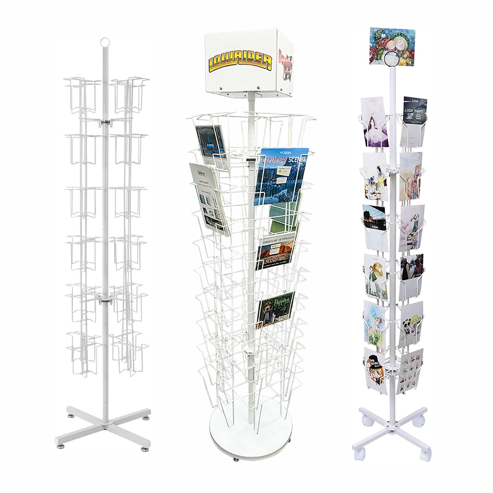 店舗用アイアン什器｜ポストカードスタンド（A6サイズ）A-stand 店舗用