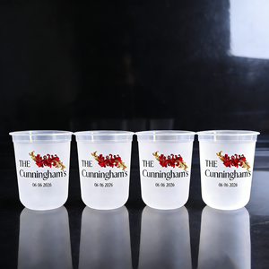 Vasos Desechables Personalizados con Logotipo, Vasos Transparentes de PP PET de 10/12/14/16 oz, 90 mm, Vasos Desechables de Plástico para Café Frío con Tapas, Vasos para Invitados - Product Image 1