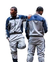 Ensemble de survêtement pour homme ZY Fashion avec fermeture éclair, 100% nylon imperméable, doublé de mesh, nylon de haute qualité, logo personnalisé