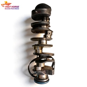 ชุดประกอบเพลาข้อเหวี่ยงเครื่องยนต์ Hangood 1W-5009 1W5009 1W-5008 0R-2657 สำหรับเครื่องกำเนิดไฟฟ้ารถตัก 3408 3408B - Product Image 1