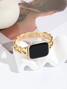BEST SELLER <span class=keywords><strong>Bracelet</strong></span> de montre connectée tendance pour montres 38-49mm, en acier inoxydable, avec <span class=keywords><strong>boucle</strong></span> à pression, sangle simple rangée, personnalisable - Product Image 6