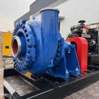 Pompe à eau de 100 kW pour la lutte contre les inondations et les incendies, pompe à boue, pompe à gravier avec moteur diesel Ricardo