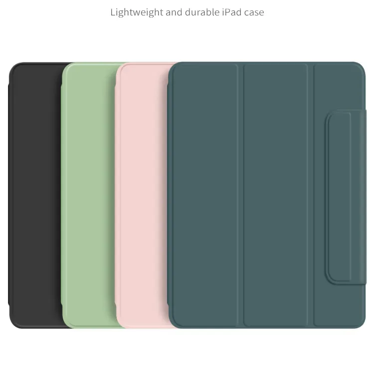 Para iPad Pro de 12,9 pulgadas Tablet caso PU PC protectora Flip Folio con lápiz titular