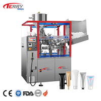 Machine de remplissage et de scellage automatique de tubes souples en aluminium pour pommades et adhésifs, haute précision, vente directe usine