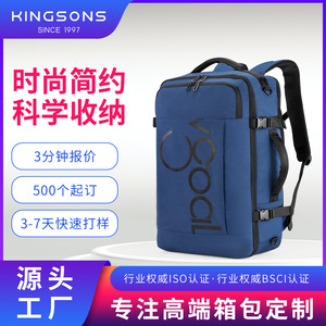 Kingsons <b>Backpack</b> 15 Inches <b>Large</b> <b>Capacity</b> Commuter Bag Blue Lightweight Student <b>Backpack</b> - Product Image 5