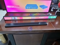 Pantalla LED de tira estrecha a todo color P1.2 P1.5 P1.8 P2 para publicidad en el borde de estanterías de supermercados