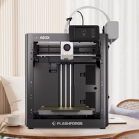 Flashforge Adventurer 5M Baru, Printer 3D Desktop FDM Industri Kecepatan Tinggi 600mm/s dengan Auto Leveling, untuk PLA 1.75mm