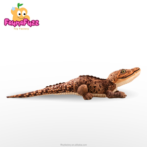 Custom Realistic Alligator Plush Toys Factory Direct | High Quality PP Cotton <strong>Plastic</strong> Stuffed <strong>Animals</strong> for Birthday Kid Gifts - Product Image 6