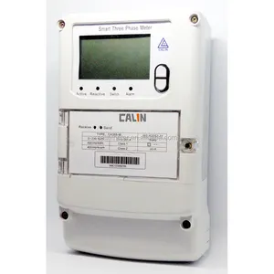 Оригинальный Новый трехфазный Измеритель электроэнергии Gprs/rf/plc с дистанционным считыванием и Протоколом Dlms