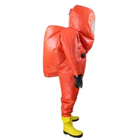 Combinaison de protection chimique légère et résistante aux acides et aux alcalis pour la lutte contre l'incendie, vêtements de protection pour la sécurité