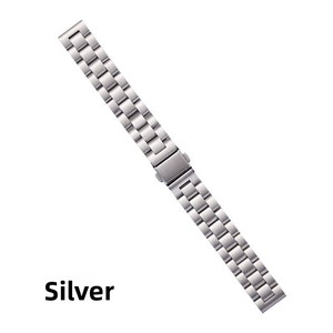 Correa de Reloj de Acero Inoxidable de 14 mm y 3 Eslabones con Cierre de Mariposa para Reloj Inteligente <span class=keywords><strong>Garmin</strong></span> <span class=keywords><strong>Lily</strong></span> 2, Correa de Repuesto - Product Image 6