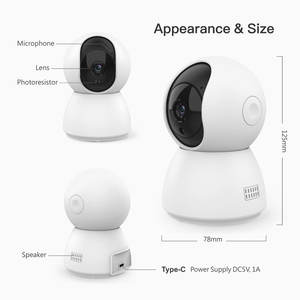 Kamera WiFi Tuya Smart 3MP Desain Baru Sistem Alarm <span class=keywords><strong>IoT</strong></span> PST-<span class=keywords><strong>IOT</strong></span>-C23B Dilengkapi Audio Dua Arah, Penglihatan Malam, CMOS, IP55, Anti-Vandalisme - Product Image 4