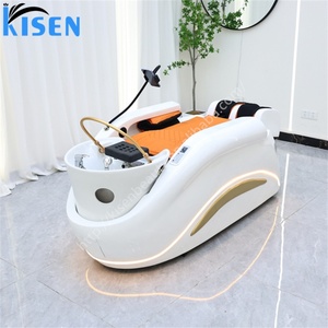 Kisen New Original Chip Electric Component Beauty Automatic Massage Shampoo <b>Bed</b> With Water Circulation - Product Image 4