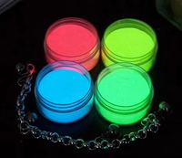 Poudre de pigment luminescente longue durée pour peinture automobile, phosphorescente, qui brille dans le noir, pour peinture automobile et nail art