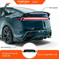 Nouveau kit carrosserie compact Longyan PRO pour Tesla Model Y Juniper 2025+ : lèvre avant, jupes latérales, lèvre arrière, aileron pour modification automobile YOFER