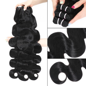 Extensions de cheveux humains 16A Body <span class=keywords><strong>Wave</strong></span>, 100% cheveux humains bruts, sans nœuds ni perte, triple durée de vie, cheveux vierges - Product Image 2