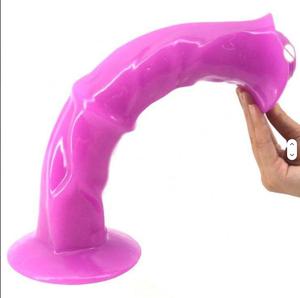 Énorme réaliste pénis Animal gode géant cheval Dick avec ventouse côtelé gros godes flirtant Sex Toys pour les femmes - Product Image 1