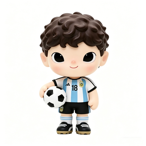 ขายดี สินค้าใหม่ รับทำตามสั่ง ฟิกเกอร์นักกีฬาดาวดัง 3 มิติ พิมพ์ PVC ขนาดเล็ก ของสะสมสำหรับแฟนกีฬา รุ่น Q ขายส่ง - Product Image 1