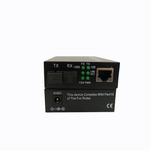 Convertisseur de média fibre optique Ethernet CCTV <span class=keywords><strong>ANPA</strong></span> 10/100/1000 Mbps 3 km en stock avec commutateur PoE - Product Image 2