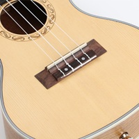 Deviser UK-24-60 24" Concert Ukulele Spruce Top Zebrawood Back/Sides Maple Neck Rosewood Fretboard Matte Finish Factory Direct