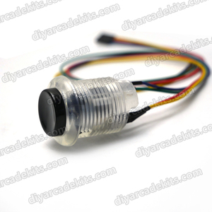 3.3V chiếu sáng nút chuyển đổi LED lõm Bìa nút 7 Ribbon goldleaf RGB <span class=keywords><strong>push</strong></span> <span class=keywords><strong>button</strong></span> Phụ kiện cho Arcade pinball máy - Product Image 5