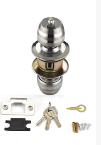For Basics Tulip Passage <strong>Door</strong> <strong>Knob</strong> Matte Black Ambidextrous Easy Installation - Product Image 4