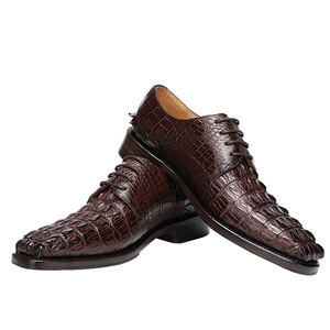 Chaussures habillées Oxford en cuir véritable faites à la main pour hommes Xinzirain, chaussures décontractées en cuir pour mariage et soirée - Product Image 6