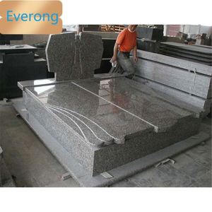 Pierre tombale en granit noir cimetière funéraire monumental - Product Image 4