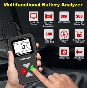 Testeur de batterie de voiture BM550 OBD 2 6V 12V 24V pour détecter l'analyseur de batterie automobile Diagnostic automobile - Product Image 4