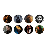 Design gratuit personnalisé John Wick Collection Cosplay personnage métal Souvenir pièce