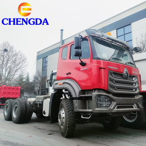 Nouveau châssis de camion lourd Sinotruk HOWO NX 371 6x4 380HP Euro 2 Weichai Diesel avec caméra arrière pour carrosserie de camion - Product Image 4