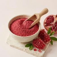 Poudre de fruit de grenade pure Astrawell en vrac, couleur rouge naturelle, pour smoothies, yaourts et glaces