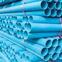Tuyau en PVC de haute qualité, diamètre 200 mm, tuyau d'eau en PVC pour systèmes d'irrigation