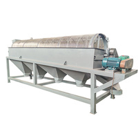 Crible mobile à tambour pour terre végétale, petite machine de criblage de pierres, crible rotatif pour compost, crible vibrant à tambour
