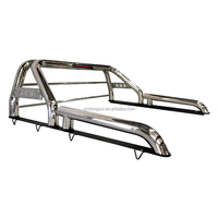 Nouveau design en acier inoxydable avec lumière LED Pièces automobiles Roll Bar pour Ford F150 Hilux