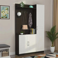 Armoire à chaussures d'entrée de foyer de grande capacité armoire d'entrée de foyer simple moderne simple étagère à chaussures armoire à chaussures