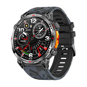 Montre Connectée GPS en Gros 2026 Étanche 5ATM IP68 <span class=keywords><strong>pour</strong></span> Hommes, Sport Extérieur, Fitness, Appel BT - Product Image 1
