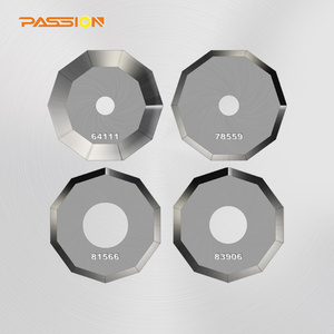 Kuris Rotary Decagonal <span class=keywords><strong>Blade</strong></span> 81566 64111 industrial carburo de tungsteno Cuchillo circular máquina tangencial cuchillas fabricantes - Product Image 1